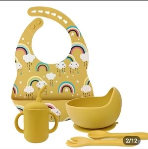 5 piece baby feeding set